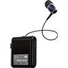 SUNSEATON Auricolare Bluetooth Business con Filo Retrattile, Auricolar Senza Fili con Microfono, Cuffia Wireless Lavalier con Display LCD, Bluetooth 5.4, Ricarica Rapida (Nero)