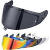 VCOROS Visiera Casco Moto per Shark SKWAL i3/RIDILL 2/ D-SKWAL 3,Sostituzione della Visiera della Lente del Casco del Parabrezza del Motociclo,Lente Per Visiera Per Casco (Nero)