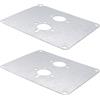 HouYeen 2 Pz Riscaldatore Diesel Base Piatto di Montaggio Staffa per Eberspacher Airtronic Planar Autoterm Air 2D 44D 4D