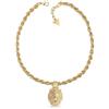 GUESS Collana Lion King JUMN01305JWYGT-U Marca, Única, Metallo, Nessuna pietra preziosa