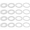 Briny River 16pcs Anelli Riduttori Da 30 mm A 25,4 22,2 20 16 mm Adattatori Per Lame Di Sega In Acciaio Inossidabile