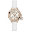 GUESS Orologio da polso da donna in pelle, oro rosso