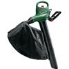 Bosch Soffiatore Aspiratore Foglie Elettrico 2300w con Trituratore 12 a 1