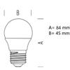 Bot Lighting S.r.l. Lampadina Sferetta a led 7,2w e27 Luce Fredda 6500k bot Lighting