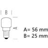 Bot Lighting S.r.l. Lampadina Piccola Pera a led per Frigo 1,3w e14 Luce Calda 3000k bot Lighting