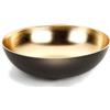 Inges's Christmas Ciotola Nero e oro 30 cm pvc