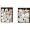 Inge's Christmas Mini Palline Bianco in Vetro Conf Ass. 2-3cm Specificare Modello Desiderato