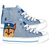 CERDÁ LIFE'S LITTLE MOMENTS Scarpe per Bambini Paw Patrol - Colore Blu e Grigio - 24 - Chiusura con Cerniera - Scarpe da Ginnastica per Bambini con Suola e Punta in PVC - Prodotto Originale Ideato in Spagna