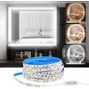 Lhdfyqt Lampada da Tavolo da Toeletta, Lampada da Specchio a LED, Luci da Specchio Dimmerabili LED, Luci da Specchio da Tavolo per Trucco, Lampada per il Trucco 3 Colori, 2 Metri 480 LED
