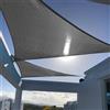 SUNNY GUARD Tenda parasole a vela, 3,5 x 3,5 x 3,5 m, triangolare, color carbone, blocco UV, per cortile, terrazza, patio, giardino, attività all'aperto e strutture (realizziamo dimensioni