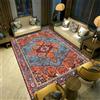 PEIHUODAN Tappeto Persiano Orientali Vintage Tappeto da Salotto Moderno Grandi Dimensioni Tappeto Lavabile Boho per Il Soggiorno, Camera da Letto, Lato Letto, Piccoli Tappeti (Colore 1,80x160cm)