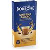 Caffè Borbone Ginseng Amaro - Senza Zuccheri aggiunti - 10 Capsule - Compatibili con macchine ad uso domestico Nespresso®*