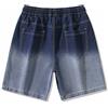 generic Pantaloni corti da uomo - Cowboy Hip Hop Style Pantaloncini da uomo - Street Pocket Shorts Baggy Streetwear Unisex Pantaloni corti da uomo estivi Bermuda da uomo Jeans chino con tasche, Blu, XXL