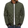 vokkrv Giacca Uomo Trapuntato Giacca Casual Calda Giubbotto Giacche Piumino Collo Alto Invernale autunno Primaverile comodo Aviatore Giacche Sportivo Bomber Giubbino Cappotti Piumino Ripiegabile