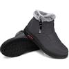 Csgkag Stivali da Neve Donna Invernali Foderati in Pelliccia Stivali da Passeggio Leggeri Scarpe Calde Antiscivolo Casual Stivaletti,Grigio,EU39
