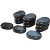 Mira PIETRE MASSAGGIO PIETRE BASALTO PER MASSAGGIO HOT STONE SPA PIETRE CALDE MIRA CON CUSTODIA (12 pietre)