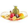 2 Cesto per Frutta da Parete, Cesto portaoggetti in Viini Intrecciato