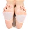 HURRISE 2 Paia Di Morbido Gel Di Silicone Plantare Fasciatura Elastica Per Fascite Plantare Per Cuscinetti E Cuscinetti Per Alleviare Il Dolore Sforzo Debole