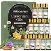 MIGCAPUT Set di Oli Essenziali per Diffusori 12 x 5ML, 100% Naturale Olio Essenziale per Aromaterapia, SPA, Massaggi, Bagno - Tea Tree, Lavanda, Menta, Eucalipto, Bergamotto, Rosmarino, Limone