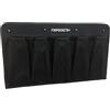 easysac FixPockets - Rete portaoggetti a forma di tasche da fissare senza forare, per veicoli commerciali, camper, barche, 5 tasche, 45 x 25