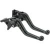TUCKBOLD Leve freno frizione corti per Triumph Trident 660 2021-2024 6 Posizioni Regolabili Leva freno manubrio moto in lega di alluminio Grigio Solido 1 Coppia