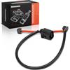 Frankberg Indicatore di usura Usura delle pastiglie dei freni 2-Poli Compatibile con T.o.u.a.r.e.g 7L6 7L7 7LA Q7 4LB C.a.y.e.n.n.e 9PA Q7 Van 4LB Replace# 95561236502
