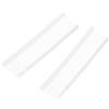 QUARKZMAN confezione da 1500 Etichette standard 25mm/1 pollice trasparenti | per fissaggio rapido, regolari in plastica, barbe standard per pistola etichettatrice di prezzi