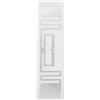 Pissente Etichette RFID UHF, 100 Pezzi 73x20mm 860 a 960 MHz UR108 Chip Etichetta di Identificazione Tag Elettronica Riutilizzabile Anti Contraffazione per la Gestione delle Risorse