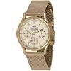 Sector No Limits Sector Orologio da Uomo, Collezione 660, in Acciaio, Ip Oro Beige, R3253517015
