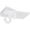 Lemax® Ceiling della clip, da appendere alla t Schiene PVC 19 X 30 mm 10 pezzi/confezione (gancio gancio da soffitto, per montaggio a soffitto) praxisbewaehrt