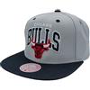 Mitchell & Ness Team Arch NBA - Berretto Chicago Bulls, colore: grigio/nero