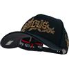 Mitchell & Ness NBA Morning Haze Classic - Berretto Snapback Rosso, Chicago Bulls, Nero-Oro, Regolabile, Uomo, Donna, Bambini, Unisex, Primavera, Estate, Autunno, Inverno