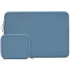 MOSISO 13,3 pollici Custodia Laptop, 13-13,3 pollici Borsa PC Compatibile con MacBook Air/Pro 13/Pro 14 M5 M4 M3 M2 M1, HP Dell Lenovo, Neoprene Borse Computer con Custodia Piccola, Navy Lime