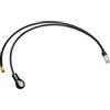 Vecys Adattatore Splitter Antenna Radio Cavo Splitter DAB Spina ISO a Presa ISO Presa SMB RG174 14,17 pollici 36 cm per Antenna AM/FM DAB per Autoradio