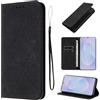 LSPCASA Custodia con Samsung Galaxy S25 Edge 6,7 Pollici Premium Pelle PU Flip tettiva Cover Con Slot Per Schede e Funzione Supporto Custodia Cover Portafoglio con Samsung Galaxy S25 Edge -Nero