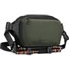 K&F CONCEPT Borsa a Tracolla per Fotocamera, impermeabile Borsa per Fotocamera a Spalla Singola Zaino Fotografico Piccolo Casual Borsa Fotocamera Compatibile con macchina fotografica SLR DSLR
