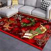 Generic Salotto Tappeto, Tema Natalizio, Tappeti Decorativi Antiscivolo Per Aree Rettangolari Con Stampa 3D In Poliestere, Tappetino Per Interni In Moquette Morbida Per Letto A Pelo Corto, 60 X 90 Cm -5P9G4Z