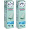 CARE For you, Spray Nasale Ipertonico - Spray Nasale Raffreddore ed Allergie, Soluzione con Acqua di Mare, per Inalazione e Aerosol, Adatto ad Ogni Età, 125ml (Confezione da 2)