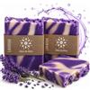 Savia De Alma Sapone artigianale naturale - Per viso, mani e corpo | Pane Vegano, antibatterico e purificante | Made in Spagna | 100 g (2 Lavanda)