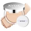 KYDA Polvere minerale pressata 4 in 1, SPF 35 Matte Setting Powder con correttore e fondotinta, copertura leggera e impeccabile, formulazione per la cura della pelle, luce