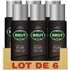 Brut Musk - Deodorante da uomo, anti-impronte e lunga durata, 6 x 200 ml