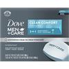 dove Men + Care, clean comfort 113,4 gram bar, 8 bar by dove