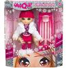 Giochi Preziosi UNIQUE EYES Giochi Preziosi, Bambola Winter Holiday Rebecca, Bambola Bambina dai 3 Anni, le Uniche Bambole che ti Seguono con lo Sguardo, Accessori Moda e Slittino Invernale Abbinato
