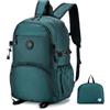 SPAHER Zaino da Viaggio Aereo Pieghevole Ryanair 40x20x25cm Bagaglio a Mano 20L Zaino da Cabina Casual Scuola Escursionismo Impermeabile Donna Uomo Travel Backpack Zainetto Porta Pc 14 Pollici