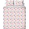 CHARACTER WORLD Hello Kitty, set copripiumino matrimoniale ufficiale, design raro, double-face, prodotto ufficiale, con federe coordinate