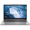 Lenovo IdeaPad 1 15IGL7 82V7, Notebook Laptop Portatile, 15.6 Full HD, Intel Celeron N4120 fino a 2.6GHz, Ram 4 Gb Ddr4, Ssd 256 Gb NVMe, Windows 11 Pro