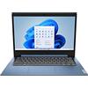 Lenovo IdeaPad 1 - Computer portatile, schermo HD da 14, Intel Celeron N4020, 4 GB di RAM, 64 GB di memoria, Intel UHD Graphics 600, Windows 11 in modalità S, colore: blu ghiaccio