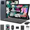 TABWEE Android 16 Tablet con Tastiera e Penna, Gemini AI, Display FHD da 11 Pollici, 24GB RAM + 128GB RAM/ 2TB TF, 13MP, 8000mAh, Widevine L1, 5G WiFi, GPS, Face ID, Tablet in Offerta