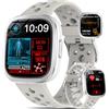 YYKY 2025 Smartwatch Uomo Donna ECG+HRV 1,72''Orologio Smartwatch 𝐆li𝐜𝐞m𝐢𝐚/Pressione Sanguigna/Cardiofrequenzimetro/Chiamate/SPO2/BMI/Acido Urico/Lipidi/Sonno/Pulsante SOS,Cinturino traspirante