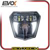 EVOK FARO FANALE ANTERIORE LED KTM EXC SMC SMR SX XC 125-690 MOTO ENDURO MOTARD EVOK